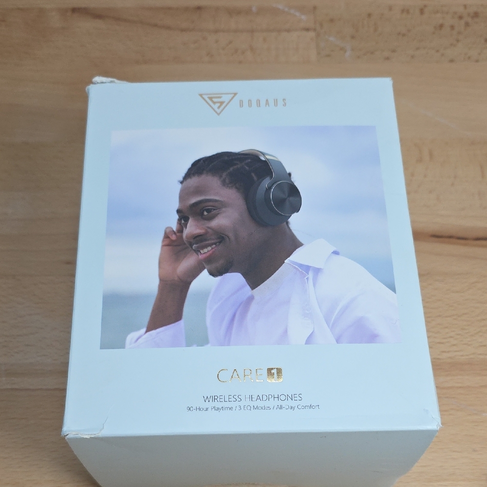 Black Over-Ear Wireless Headphones
